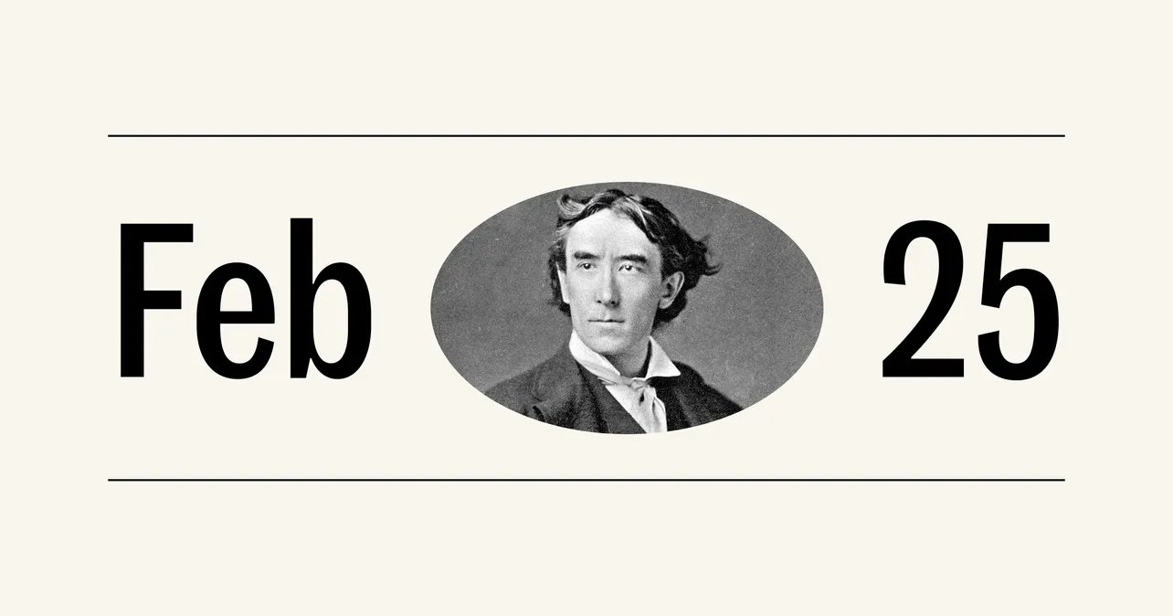February 25: Henry Irving